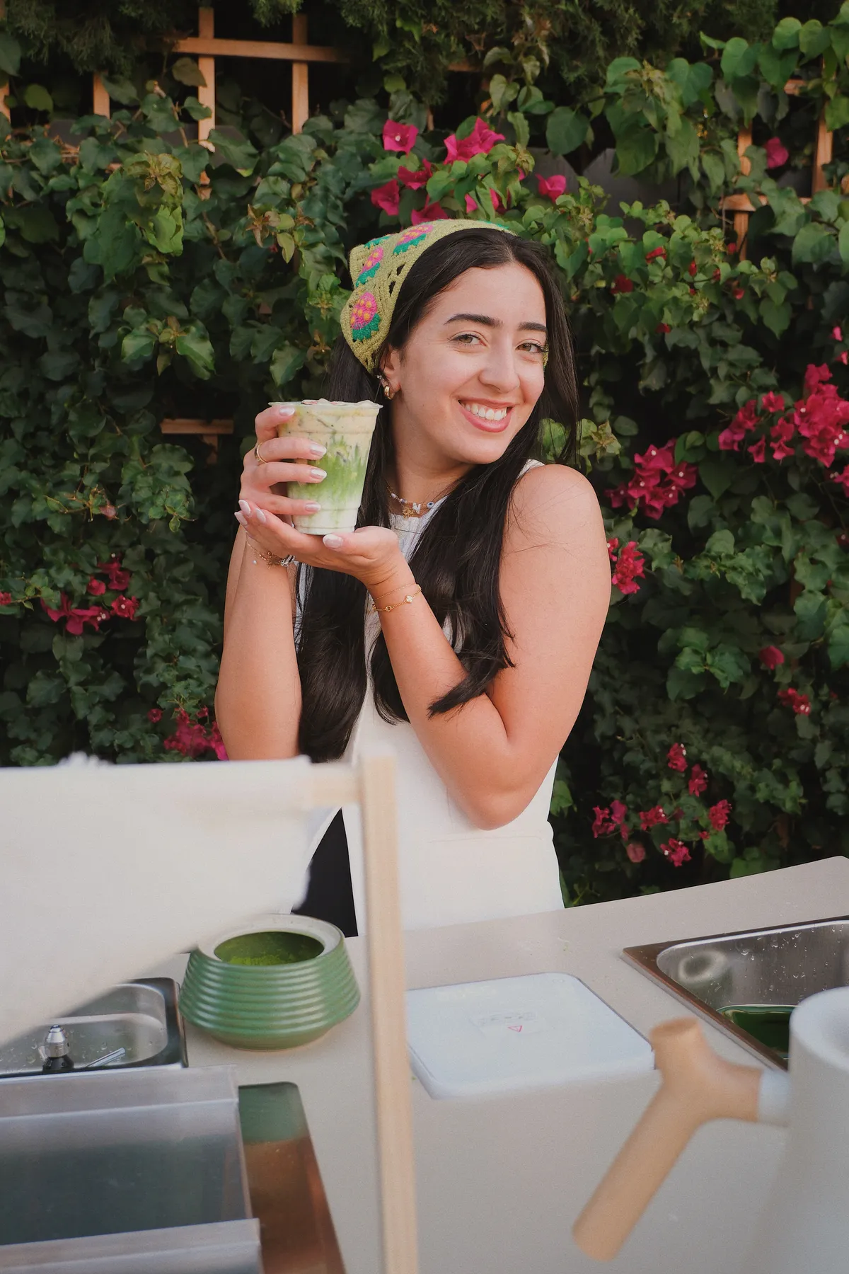 Matcha Minka at a San Francisco event